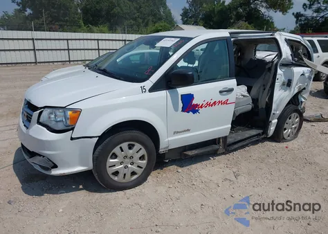 2019 Dodge Grand Caravan Se z USA, uszkodzony, nr VIN 2C7WDGBGXKR801869